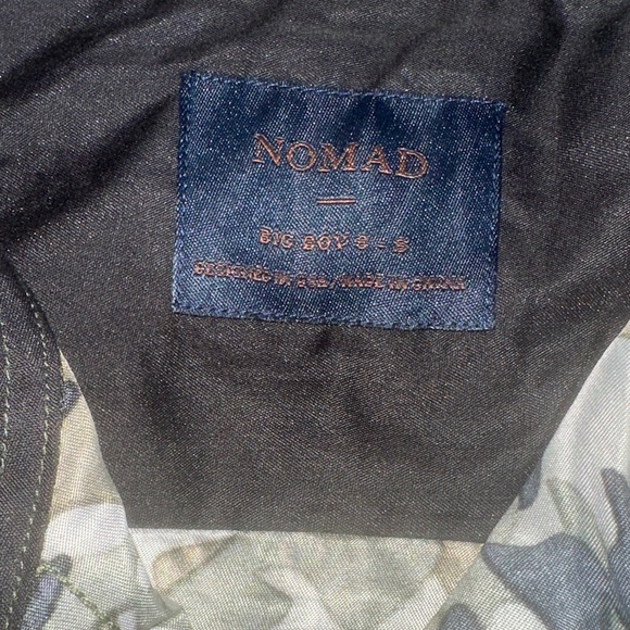 Nomad Kid’s Green Camo Button Down Shirt - Picture 3 of 3